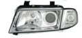 Φανάρια εμπρός για Audi A4 (1995-1999) - chrome , χωρίς λάμπες (Η7) - σετ 2τμχ. € 269,3