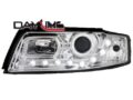 Φανάρια εμπρός led Dayline για Audi A4 (2001-2004) - chrome , με λάμπες (Η1) - σετ 2τμχ. € 332,9