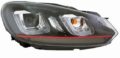 Φανάρια εμπρός angel eyes για Vw Golf 6 - με design Vw Golf 7 , με λάμπες (Η1) - σετ 2τμχ. € 661,7