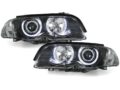 Φανάρια εμπρός angel eyes για BMW E46 coupe και cabrio (1999-2003) , με λάμπες (Η1) - σετ 2τμχ. € 427,1