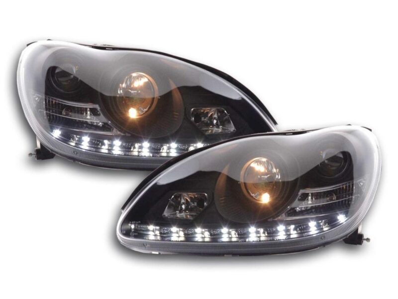 Φανάρια εμπρός led για Mercedes W 220 S-Class (2002-2005) , με λάμπες (Η1) - σετ 2τμχ. € 863,3