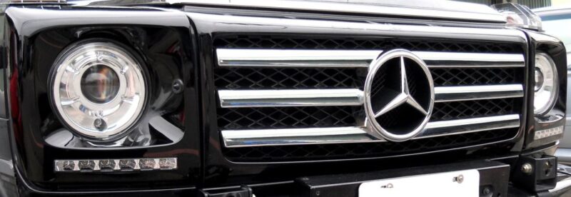 Φώτα ημέρας για Mercedes W461 / W463 G-CLASS (1989-2010) - ασημένια σετ 2τμχ. € 240,5