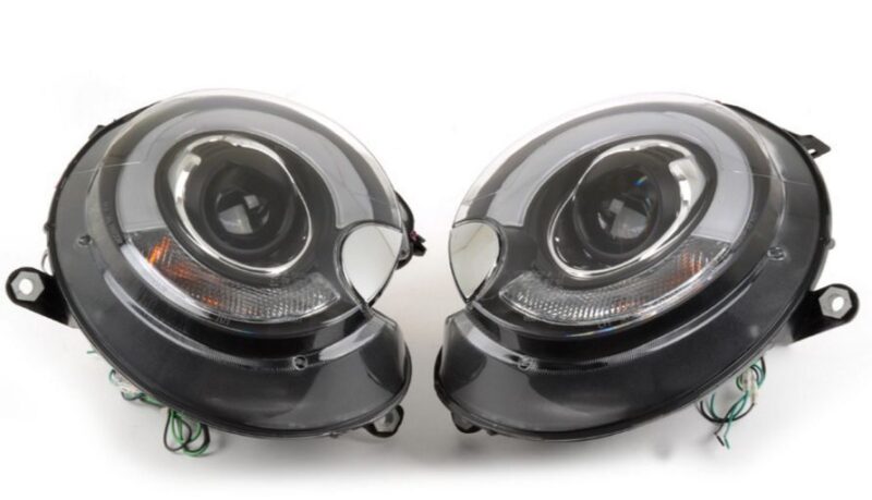 Φανάρια εμπρός για Mini cooper (2006-2010) - led bar design , με λάμπες (Η9) - σετ 2τμχ. € 631,7