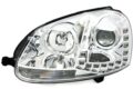 Φανάρια εμπρός led για VW Golf 5 , με λάμπες (Η1/H7) - σετ 2τμχ. € 421,1