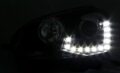 Φανάρια εμπρός led για VW Golf 5 , μαύρα , με λάμπες (Η1) - σετ 2τμχ. € 421,1