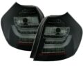 Πίσω φανάρια led με οδηγούς φωτός για BMW E87 (2004-207) -μαύρα - σετ 2τμχ. € 361,1