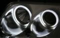 Φανάρια εμπρός angel eyes για Vw Passat B5.5 (2001-2005) - chrome , με λάμπες (Η1) - σετ 2τμχ. € 301,1