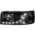 Φανάρια εμπρός led για Vw Transporter T4 (1990-2003) , black , με λάμπες (Η1) - σετ 2τμχ. € 361,1