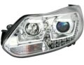 Φανάρια εμπρός led για Ford Focus (2011+) - chrome , χωρίς λάμπες (Η7) - σετ 2τμχ. € 541,7