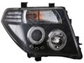 Φανάρια εμπρός led angel eyes για Nissan Navara D40 / Pathfinder (2005-2009) , με λάμπες (Η1) - σετ 2τμχ. € 343,1