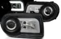 Φανάρια εμπρός με led για Chrysler 300C (2004-2008) - μαύρα , με λάμπες (Η1) - σετ 2τμχ. € 421,1