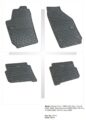 Λαστιχένια πατάκια Frogum για VW Polo (2002-2008) / SEAT Cordoba, Ibiza (2002-2008) / SKODA Fabia (1999-2008) - 4τμχ. € 47,9