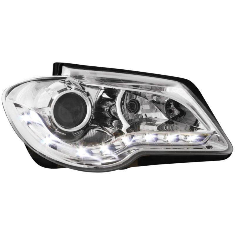 Φανάρια εμπρός led για Vw Touran (2006-2010) , χωρίς λάμπες (Η7) - σετ 2τμχ. € 467,3