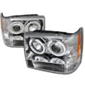 Φανάρια εμπρός angel eyes για Jeep Grand Cherokee (1993-1998) , με λάμπες (Η1) - σετ 2τμχ. € 253,1