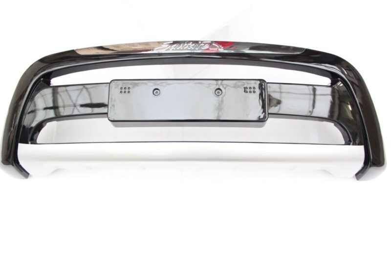 Εμπρόσθιο bull - bar και πίσω roll - bar για Hyundai Santa Fe (2010-2012) - μαύρα € 472,9