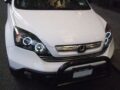 Φανάρια εμπρός angel eyes για Honda CR-V (2007-2012) - μαύρα , με λάμπες (Η1) - σετ 2τμχ. € 541,7