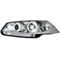 Φανάρια εμπρός angel eyes για Renault Megane (2002-2005) , chrome , με λάμπες (Η1) - σετ 2τμχ. € 301,1