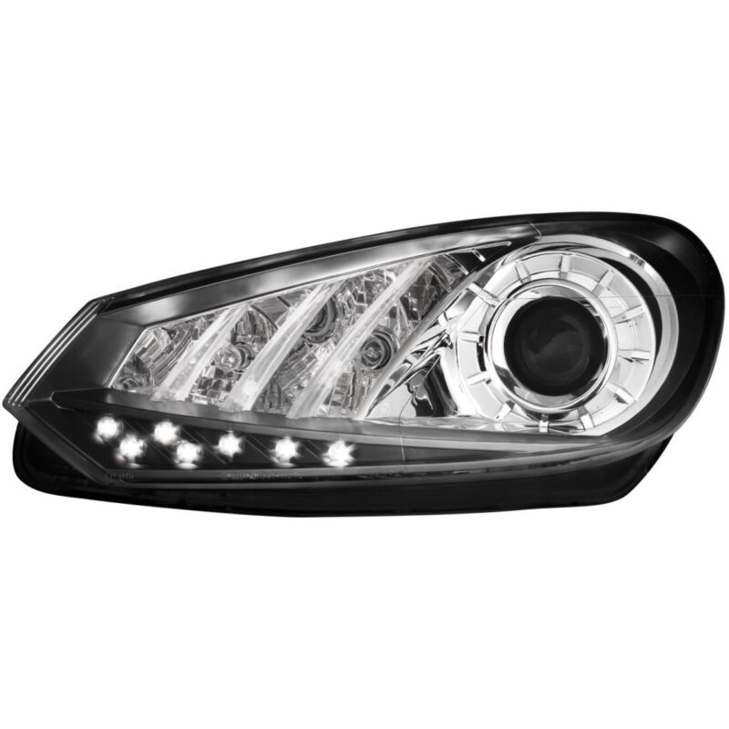 Φανάρια εμπρός led Vw Golf 6 , χωρίς λάμπες (Η7) - σετ 2τμχ. € 391,1