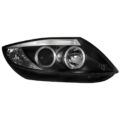 Φανάρια εμπρός angel eyes για BMW Z4 (2003-2009) - CCFL , μαύρα , με λάμπες (Η1) - σετ 2τμχ. € 595,7