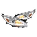 Φανάρια εμπρός led για Mazda 3 4 porto (2008-2013) - chrome , με λάμπες (Η1) - σετ 2τμχ. € 541,7