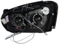 Φανάρια εμπρός led angel eyes για Subaru Impreza (2002-2005) , με λάμπες (Η1) - σετ 2τμχ. € 331,1