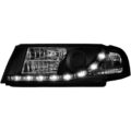 Φανάρια εμπρός led για Skoda Octavia (2000-2004) , μαύρα , με λάμπες (Η1) - σετ 2τμχ. € 397,1