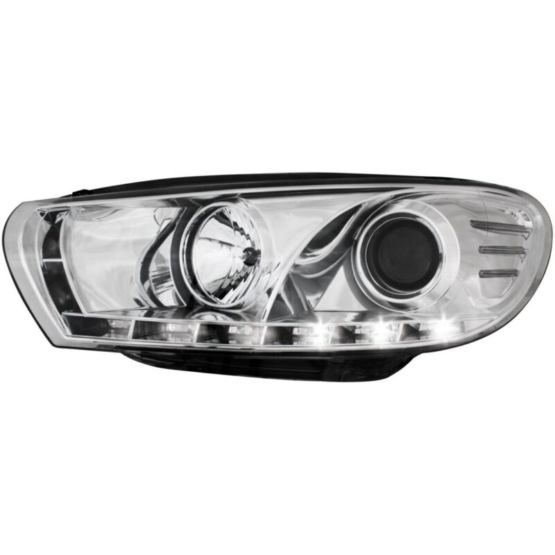 Φανάρια εμπρός led για Vw Scirocco (2008+) , με λάμπες (Η1) - σετ 2τμχ. € 566,3