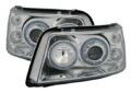 Φανάρια εμπρός angel eyes για Vw Transporter T5 (2003-2009) , χωρίς λάμπες (Η7) - σετ 2τμχ. € 325,1