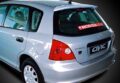 Αεροτομή οροφής για Honda Civic 5D (2000-2005) € 197,9