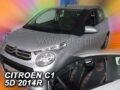 Ανεμοθραύστες για Citroen C1 (2005-2014) 5 πορτο - 2 τμχ. εμπρός € 72,9