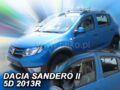 Ανεμοθραύστες για Dacia Sandero / Stepway II (2013+) 5 πορτο - 4 τμχ. εμπρός και πίσω € 103,9