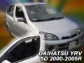 Ανεμοθραύστες για Daihatsu YRV (2000-2005) 5 πορτο - 2 τμχ. εμπρός € 72,9