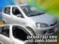 Ανεμοθραύστες για Daihatsu YRV (2000-2005) 5 πορτο - 4 τμχ. εμπρός και πίσω € 103,9