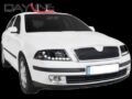 Φανάρια εμπρός led για Skoda Octavia (2004-2009) , μαύρα , με λάμπες (Η1) - σετ 2τμχ. € 409,1