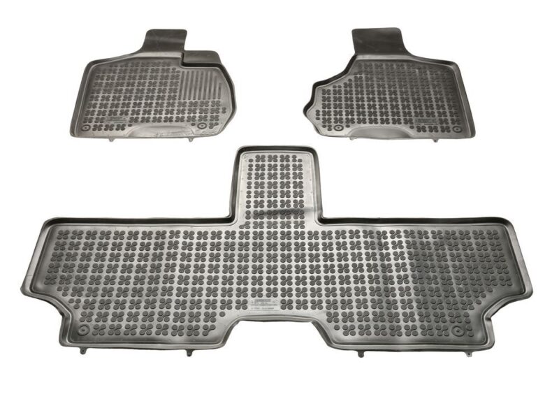 Λαστιχένια πατάκια Rezaw Plast για CHRYSLER Voyager IV (2001-2007) - 7-seater version - τύπου σκαφάκι - 3τμχ. € 112,4