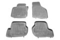 Λαστιχένια πατάκια Rezaw Plast για VW Golf 5 / 6 / VW Jetta / Seat Leon (2004-2012) / VW Scirocco / Skoda Octavia 2 (2004-2013) - τύπου σκαφάκι - γκρι - 4τμχ. € 89,2