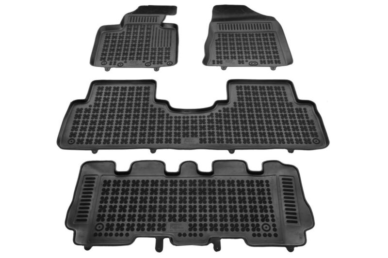 Λαστιχένια πατάκια Rezaw Plast για KIA Sorento III (2015-2020) - 7 seats - τύπου σκαφάκι - 4τμχ. € 101,2