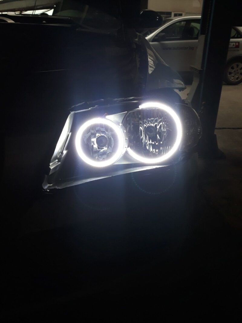 Κιτ δαχτυλίδια angel eyes για BMW E90 (2005-2008) - led € 60,5