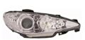 Φανάρια εμπρός angel eyes για Peugeot 206 - χρωμίου με led , με λάμπες (Η1) - σετ 2τμχ. € 253,1