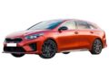 Πατάκι λαστιχένιο για πορτ - μπαγκάζ για Kia ProCeed Shooting Brake (2018+) incl. models with rails, right wing removable for additional loudspeakers (shorter wing) - 1τμχ. € 50,2