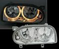 Φανάρια εμπρός angel eyes για Vw Golf 3 R32 design - chrome , με λάμπες (Η1) - σετ 2τμχ. € 221,3