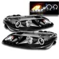 Φανάρια εμπρός angel eyes για Mazda 6 (2002-2008) , με λάμπες (Η1) - σετ 2τμχ. € 541,7