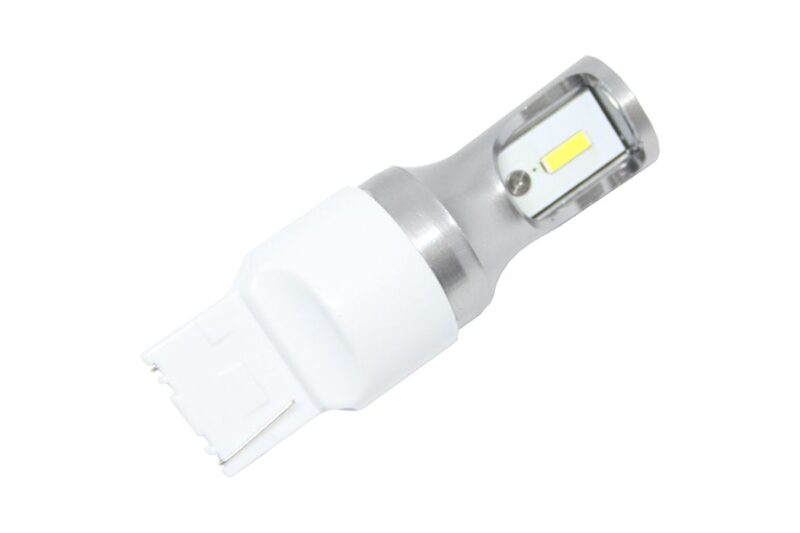 Led λάμπα T20 με 2 1860 chip super bright led με Canbus μονού φωτισμού λευκή - 1τμχ. € 14,9