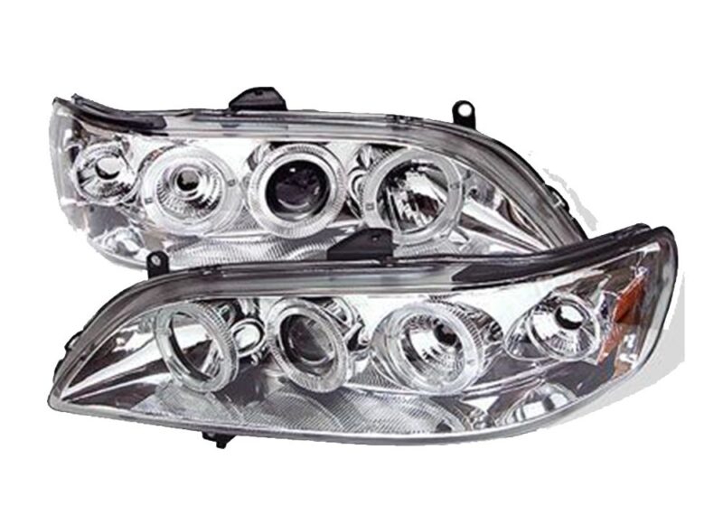 Φανάρια εμπρός angel eyes για Honda Accord (1998-2002) USA , με λάμπες (Η1) - σετ 2τμχ. € 241,1