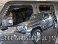 Ανεμοθραύστες για Jeep Wrangler JL IV 5D (2019+) - 4 τμχ. εμπρός και πίσω € 103,9