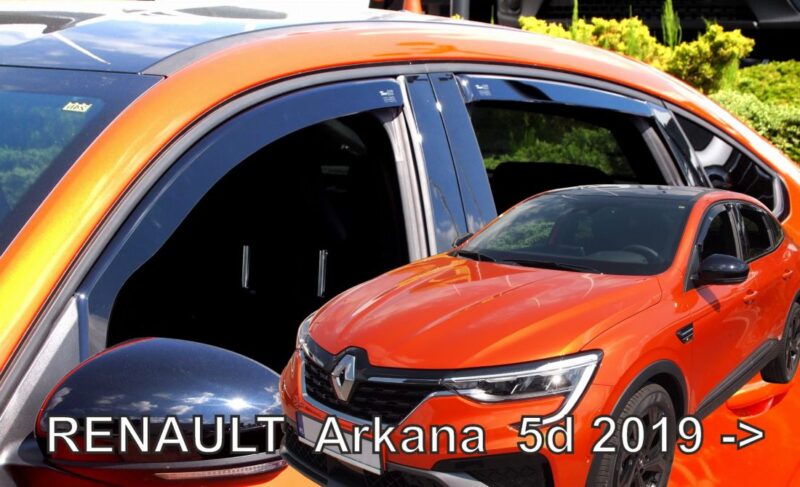 Ανεμοθραύστες για Renault Arkana 5D (2019+) - 4 τμχ. εμπρός και πίσω € 103,9