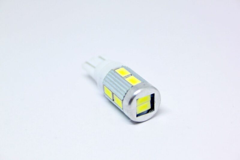 Led λάμπα τύπου Τ10 5W με 10 SMD 5630 led - κατάλληλη για φώτα ημέρας - 1τμχ. € 7,1