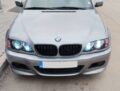 Δαχτυλίδια angel eyes για BMW E46 coupe (1998-2003) / BMW E46 Sedan, Combi (1998-2005) - Λευκό χρώμα € 28,1