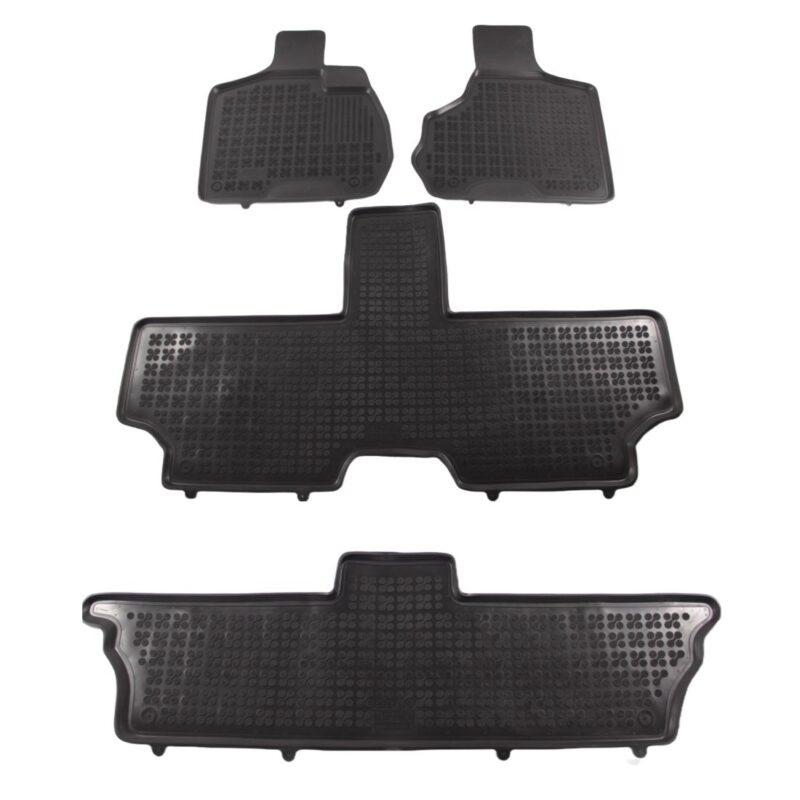 Λαστιχένια πατάκια Rezaw Plast για CHRYSLER Voyager IV (2001-2007) - 7-seater version - τύπου σκαφάκι - 4τμχ. € 135,7