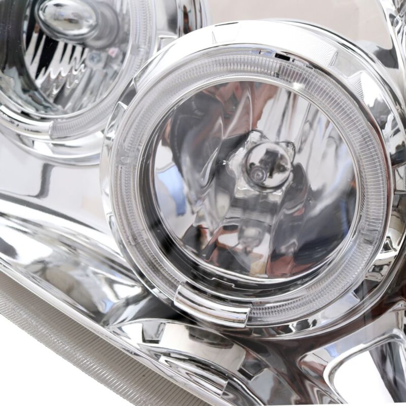 Φανάρια εμπρός angel eyes για Toyota Land Cruiser FJ90 (1996-2003) - chrome , με λάμπες (Η1) - σετ 2τμχ. € 265,1